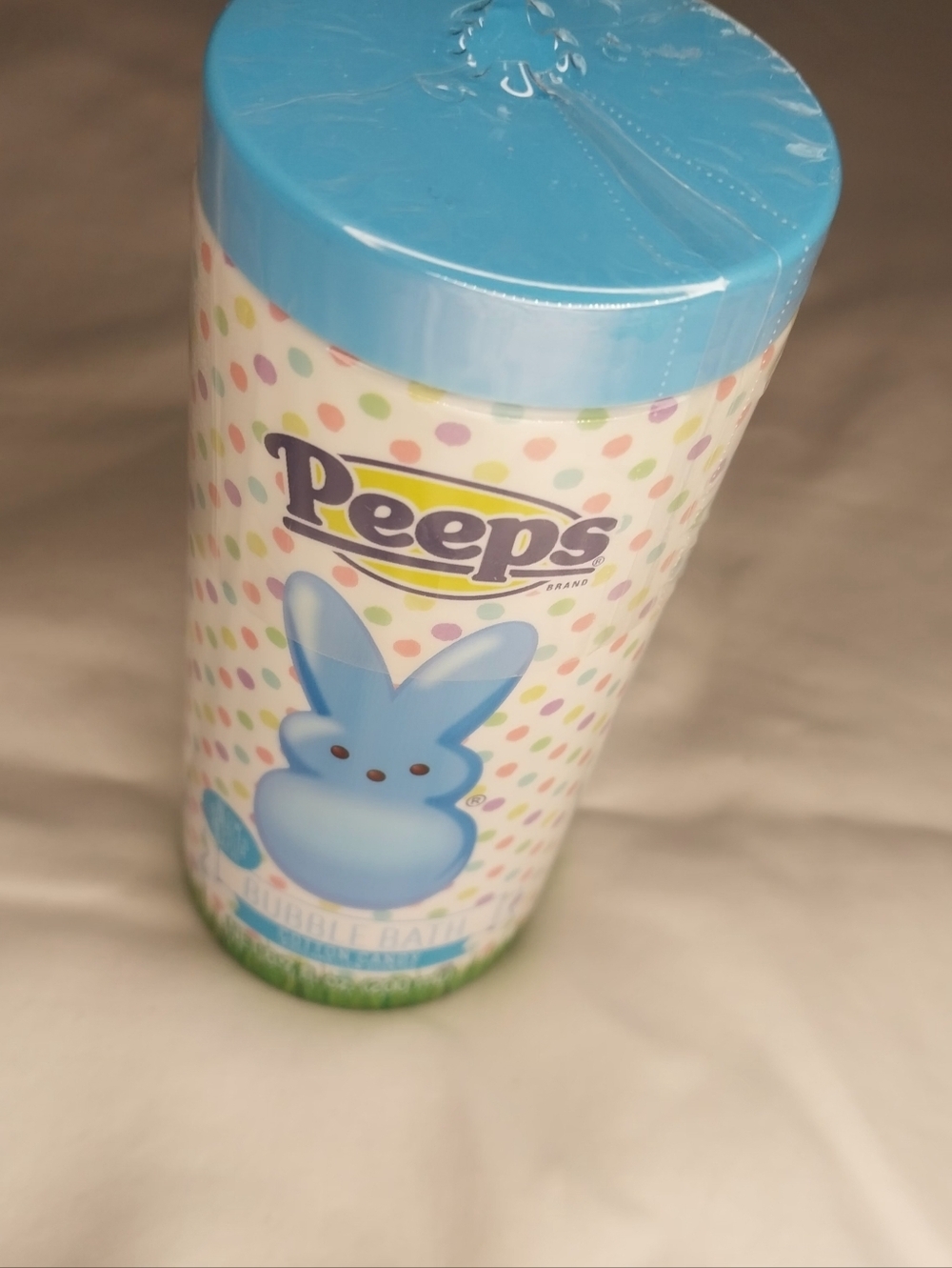 Peeps Blue Bunny Cotton Candy Scented Bath Bubbles With Wand